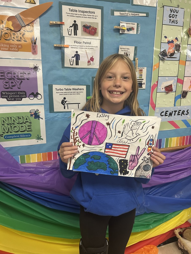 5th and 6th Grade Art Students Continued  Please enjoy viewing the amazing artwork created by our talented student artists! 🌟 (Part 3of 3)