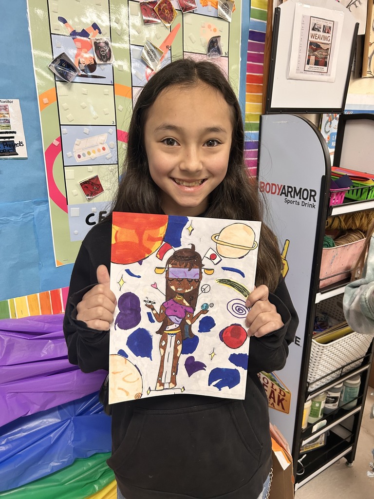 5th and 6th Grade Art Students Continued  Please enjoy viewing the amazing artwork created by our talented student artists! 🌟 (Part 3of 3)