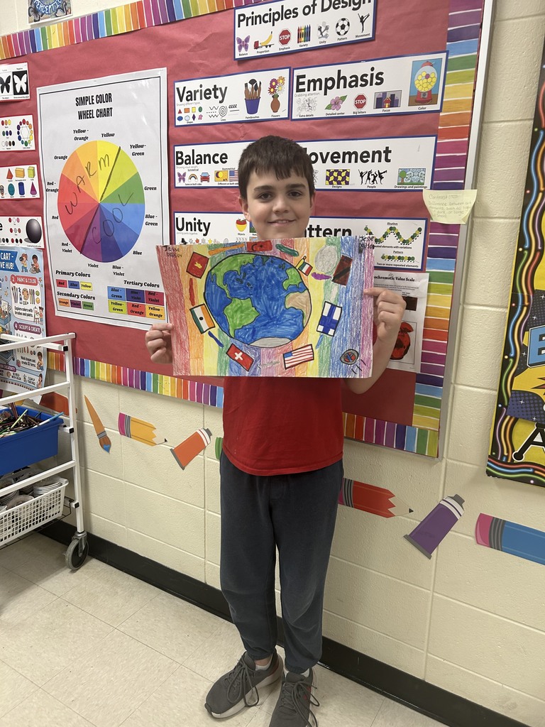 5th and 6th Grade Art Students Continued  Please enjoy viewing the amazing artwork created by our talented student artists! 🌟 (Part 3of 3)