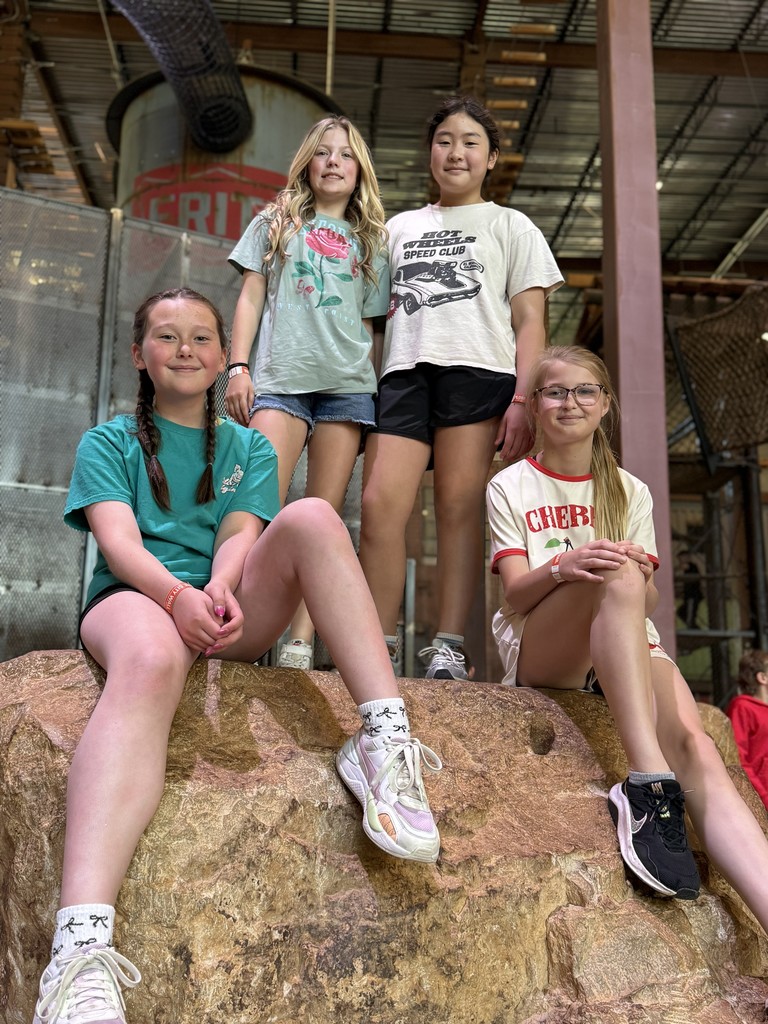 🎉 Please enjoy these photos of our Fabulous Fifth Graders celebrating the end of the school year with an exciting trip to Fritz's Adventure! Our students had an amazing time exploring, climbing, sliding, and making memories together as they wrapped up a fantastic year. We are so proud of this wonderful group of students and all they accomplished this year! 💙💛 #FabulousFifthGraders #GoblinPride #EndOfYearFun