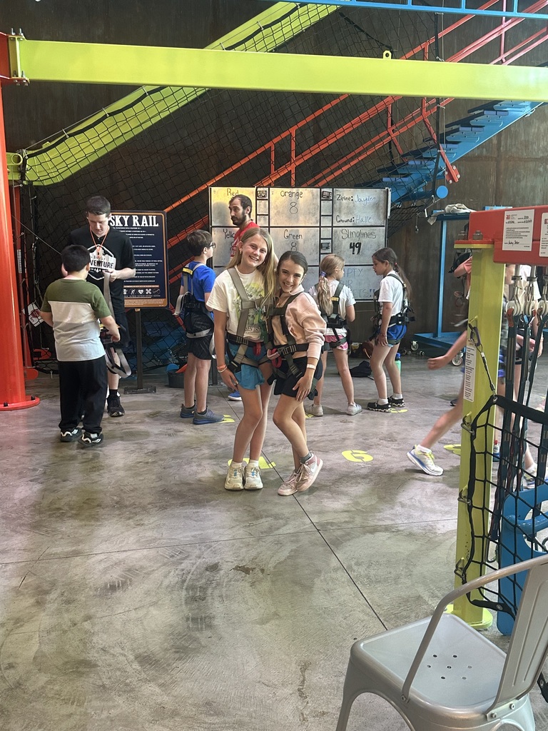 🎉 Please enjoy these photos of our Fabulous Fifth Graders celebrating the end of the school year with an exciting trip to Fritz's Adventure! Our students had an amazing time exploring, climbing, sliding, and making memories together as they wrapped up a fantastic year. We are so proud of this wonderful group of students and all they accomplished this year! 💙💛 #FabulousFifthGraders #GoblinPride #EndOfYearFun