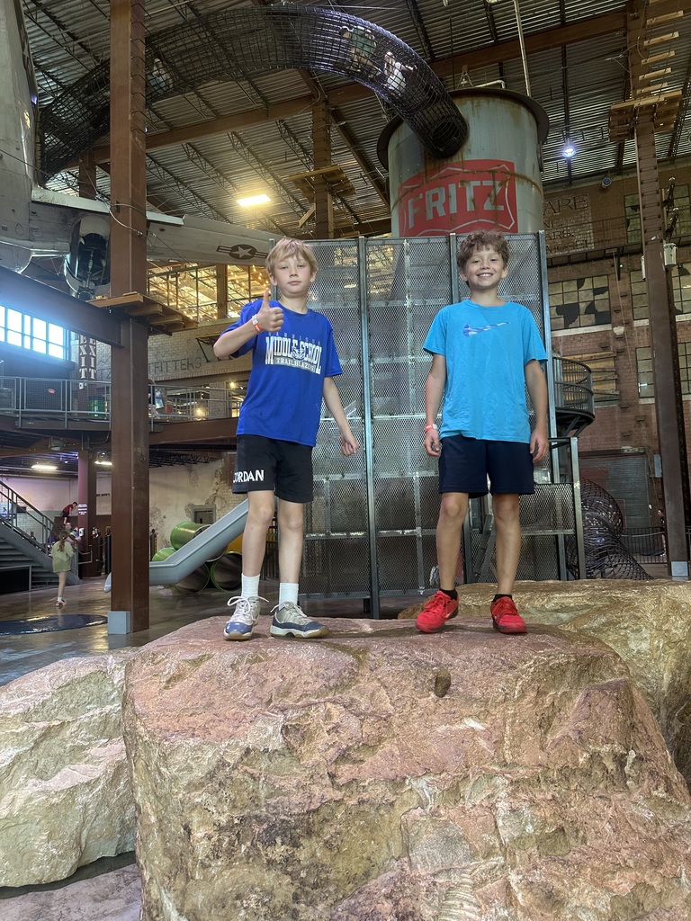 🎉 Please enjoy these photos of our Fabulous Fifth Graders celebrating the end of the school year with an exciting trip to Fritz's Adventure! Our students had an amazing time exploring, climbing, sliding, and making memories together as they wrapped up a fantastic year. We are so proud of this wonderful group of students and all they accomplished this year! 💙💛 #FabulousFifthGraders #GoblinPride #EndOfYearFun