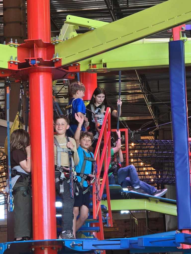 🎉 Please enjoy these photos of our Fabulous Fifth Graders celebrating the end of the school year with an exciting trip to Fritz's Adventure! Our students had an amazing time exploring, climbing, sliding, and making memories together as they wrapped up a fantastic year. We are so proud of this wonderful group of students and all they accomplished this year! 💙💛 2of2 #FabulousFifthGraders #GoblinPride #EndOfYearFun