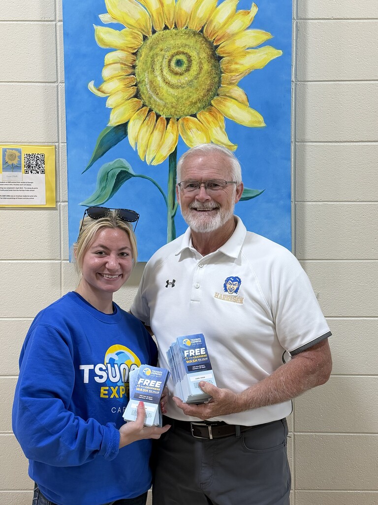 🌊🚗 A huge THANK YOU to Tsunami Car Wash for generously gifting all HMS Staff free car wash vouchers! Your kindness and support mean so much to our teachers and staff. We truly appreciate community partners like you who go above and beyond to show appreciation for educators. 💙💛 #HMSGoblins #ThankYou #CommunitySupport #TeacherAppreciation #GoblinPride