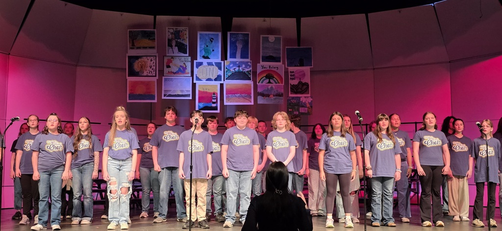🎶 Great Job to HMS’s Junior High Choir! 🎶 Under the direction of Mrs. Wollick, students performed their amazing SPRING SING on Monday, May 12. The theme, Stage and Screen – Finding Ourselves in the Stories We Tell, showcased the talent, creativity, and hard work of our students through memorable performances inspired by stories from the stage and screen. We are so proud of our students and the outstanding performances they delivered! 👏🎭🎤