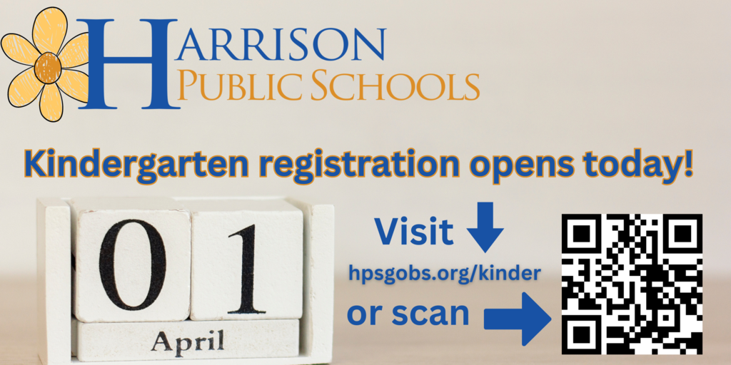 Kindergarten registration starts today!