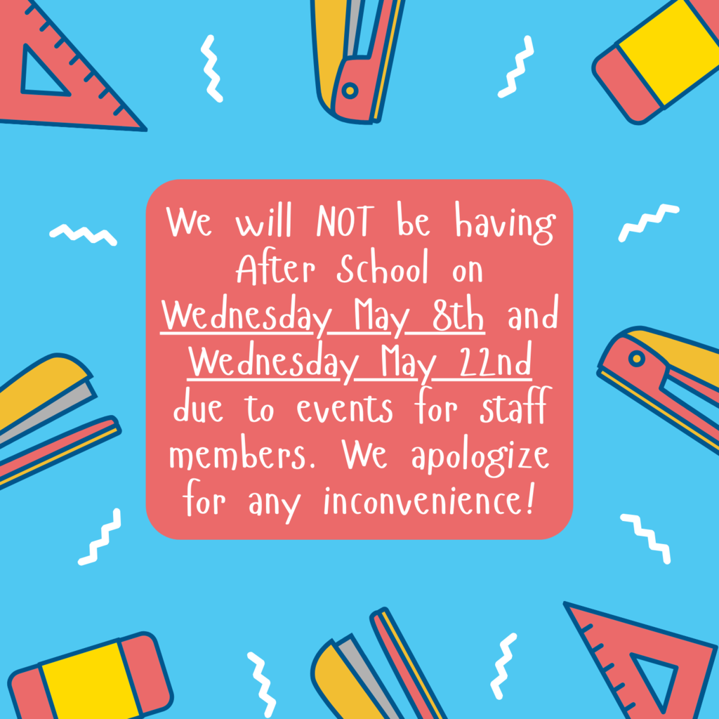 After school announcement