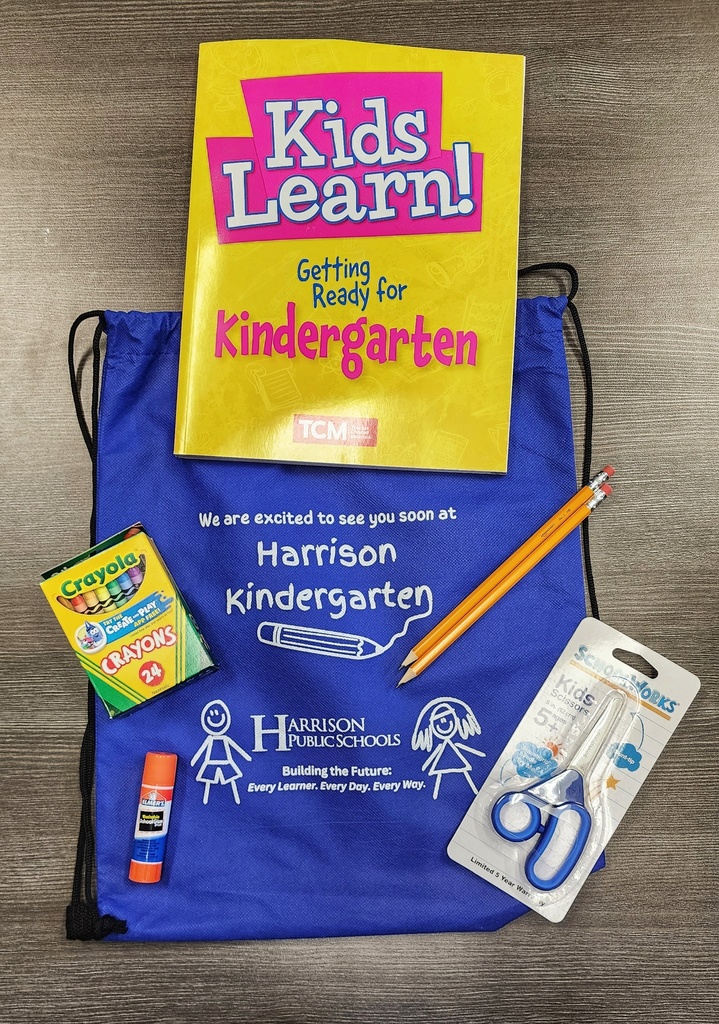 Kindergarten Welcome Bag