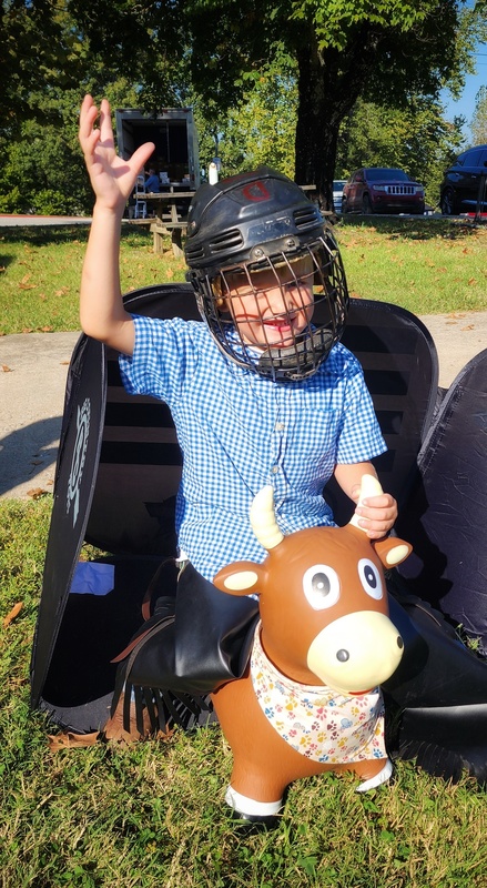student at rodeo day
