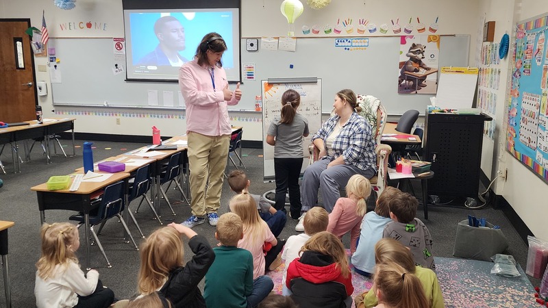 students in classroom