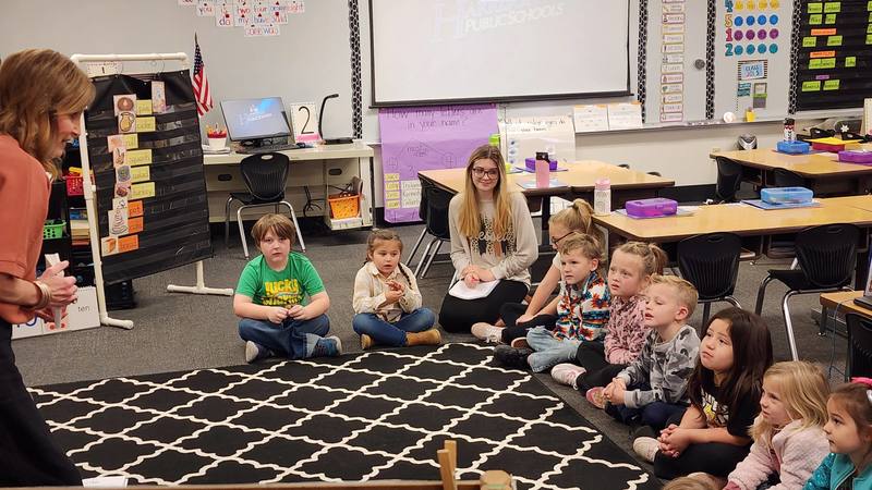 students in classroom