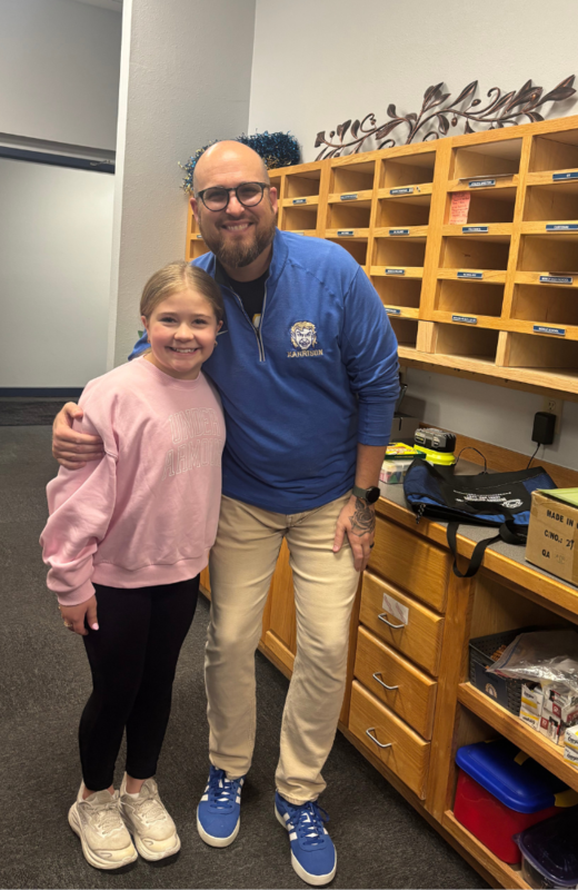 Callie and Mr. Brewer