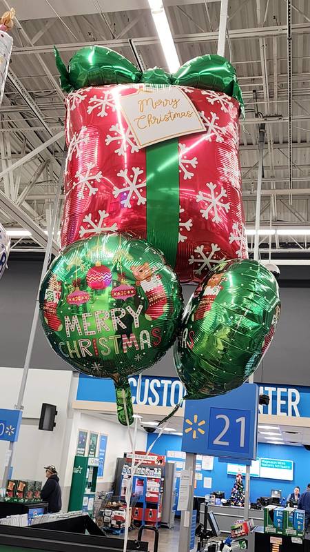 Holiday balloons