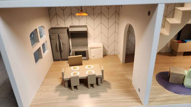 student created kitchen furniture