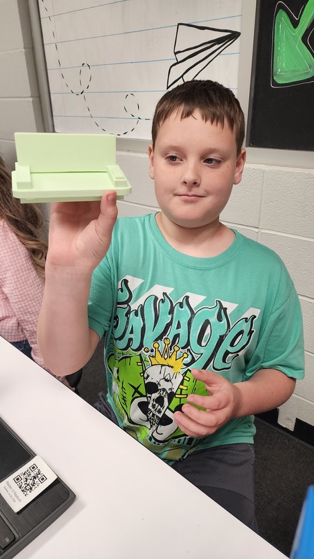 student with furniture