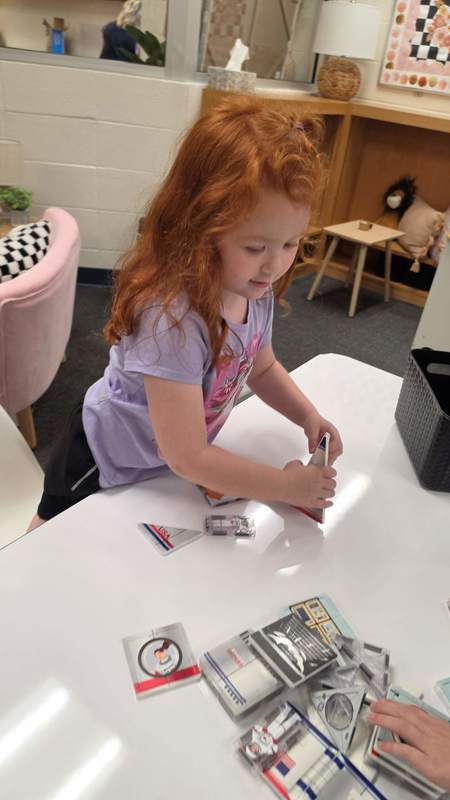 students participating in learning stations