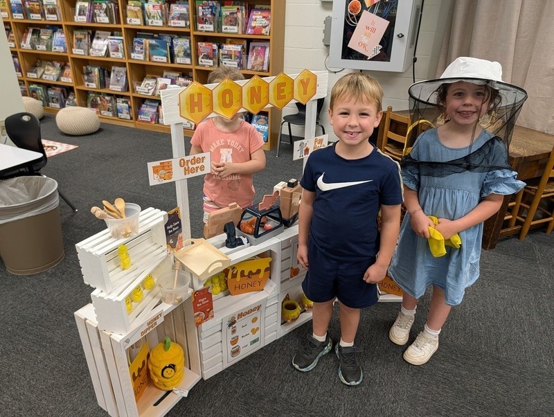 student at bee station