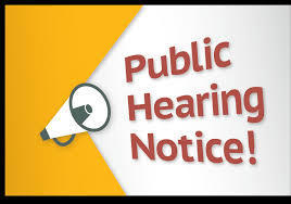 Public Hearing Notice