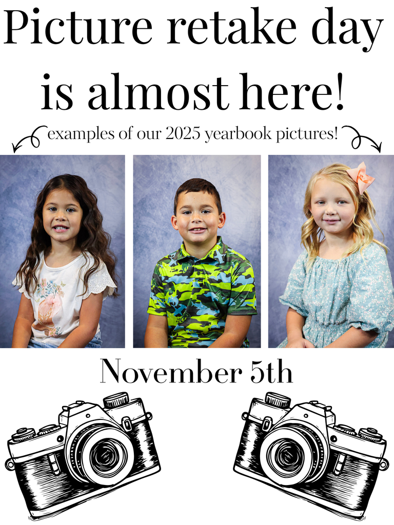 Picture retake day Nov 5th