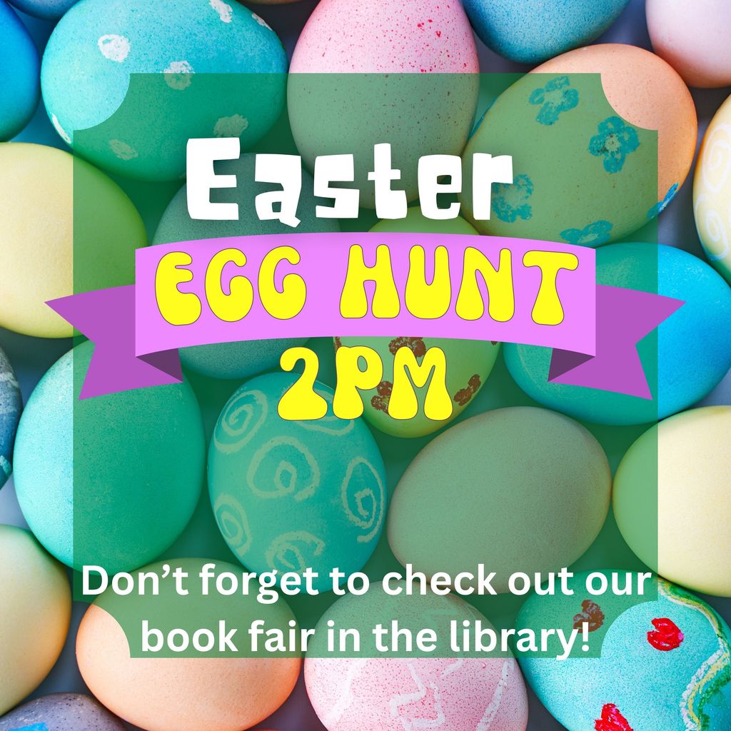Egg Hunt at 2pm