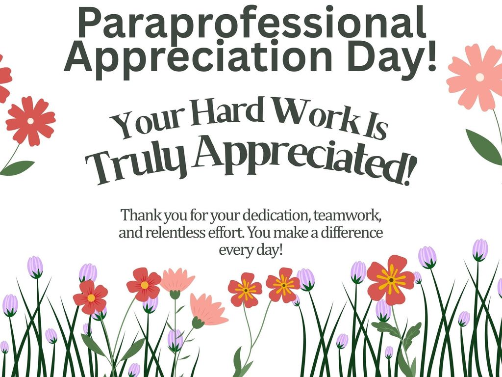 Paraprofessional Appreciation