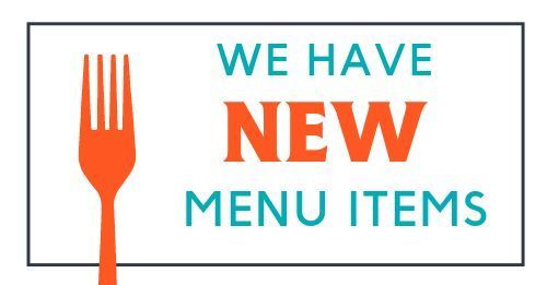 new menu items