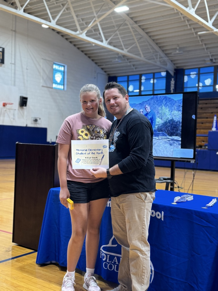 August Student of the Month