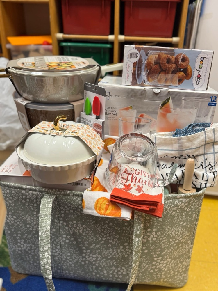 Ms. Melissa's Preschool Class Kitchen & Decor Basket