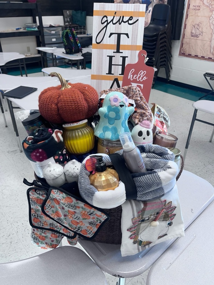 Mr. Avery's 6th Grade Class Boo Basket