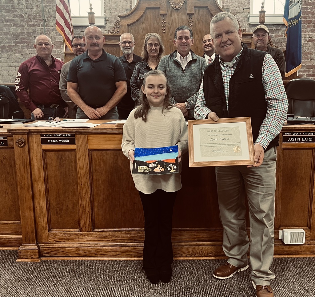 Gracie England recognized at Fiscal Court