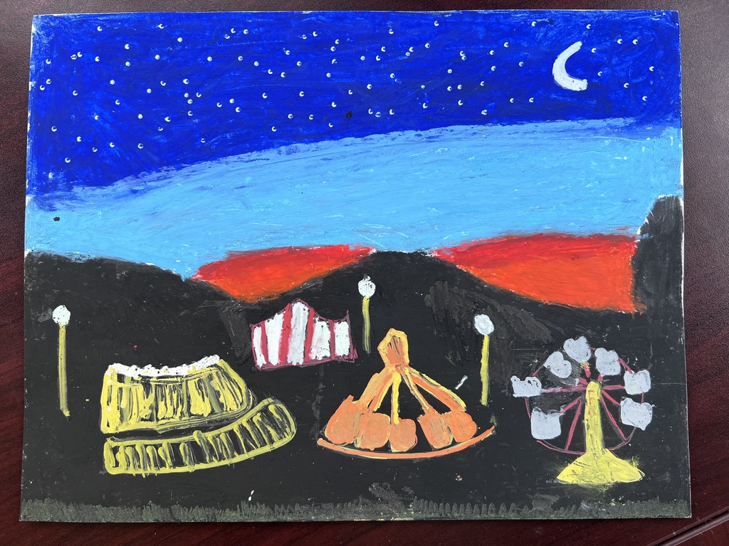 Gracie's artwork for the KACo Art Contest