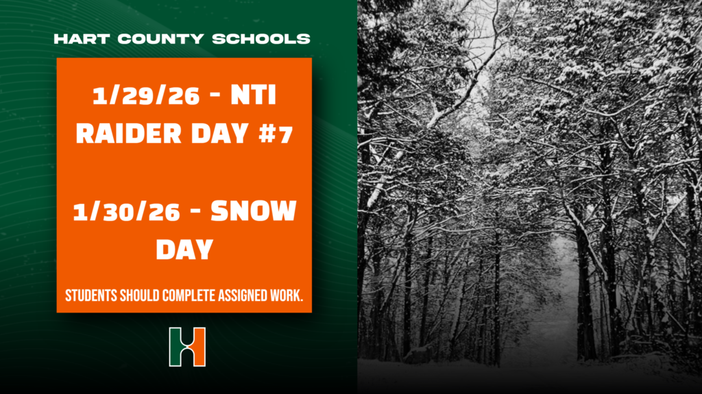 NTI Raider Day and SNOW DAY