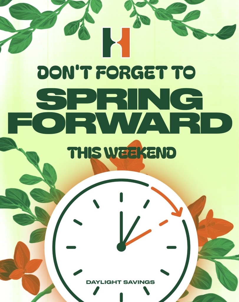 Spring forward this weekend