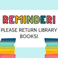 Please return library books.