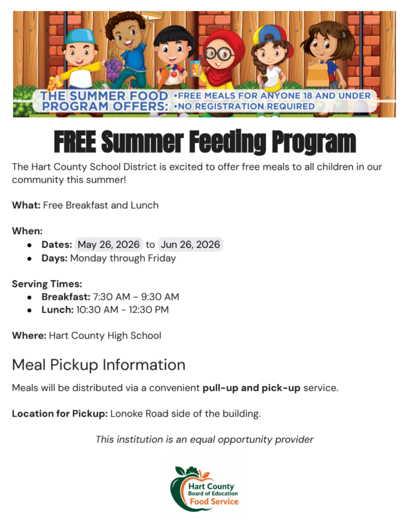 2026 Summer Feeding Program