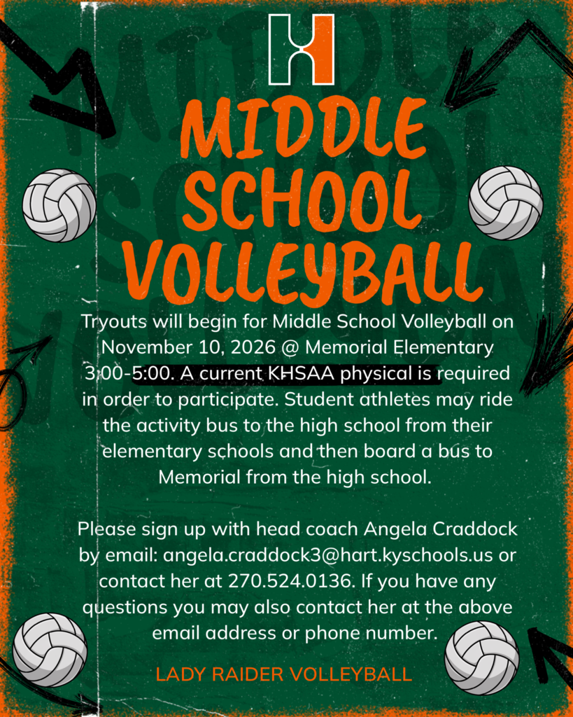 Middle School Volleyball Try-Outs