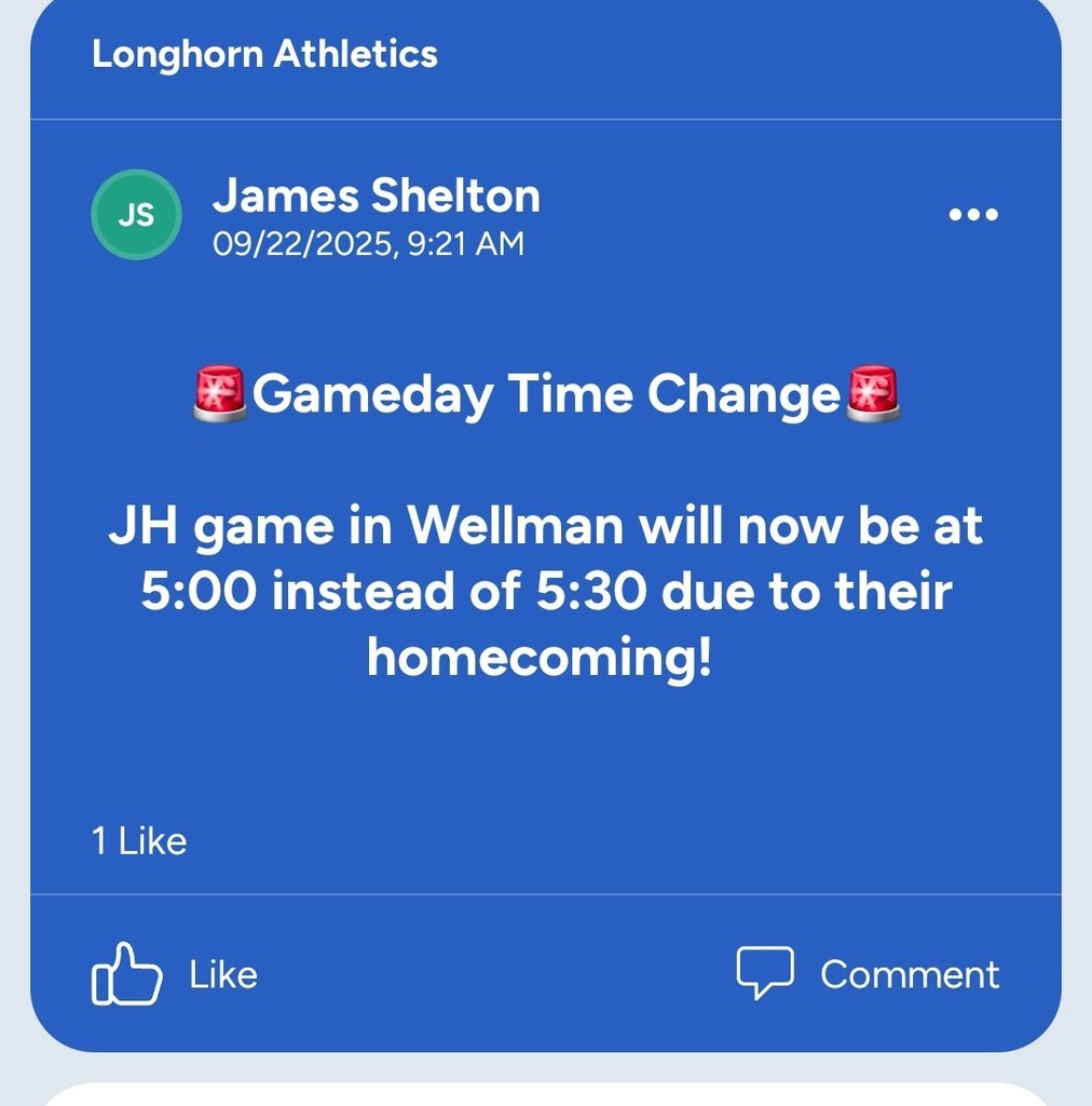 game time change