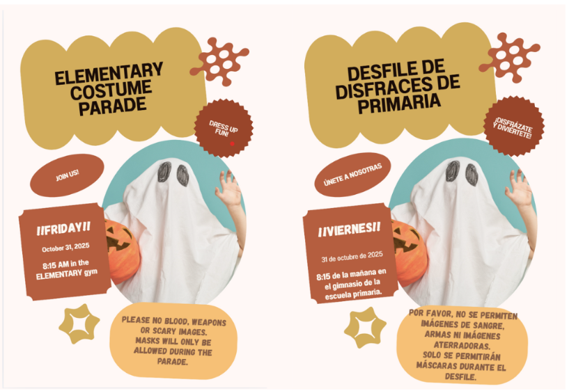 Elementary Costume Parade