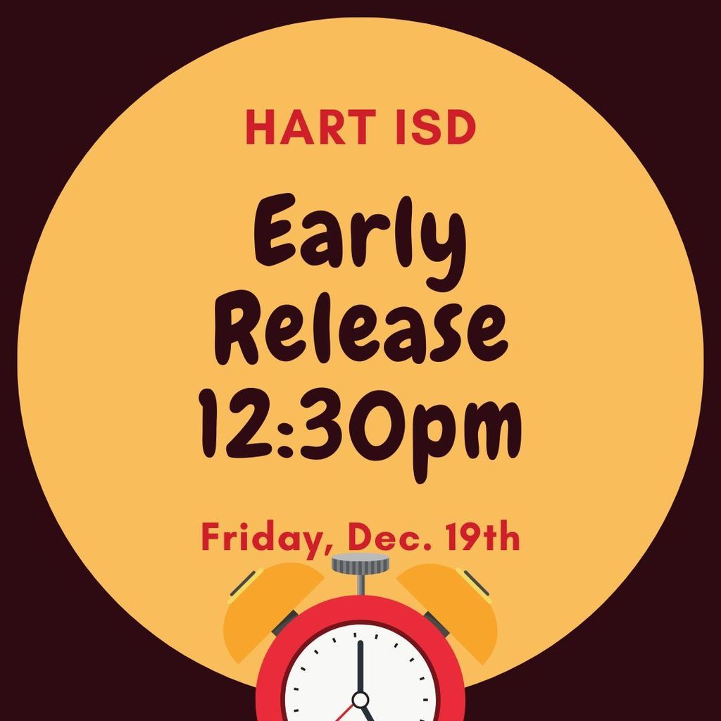 Early Release at 12:30