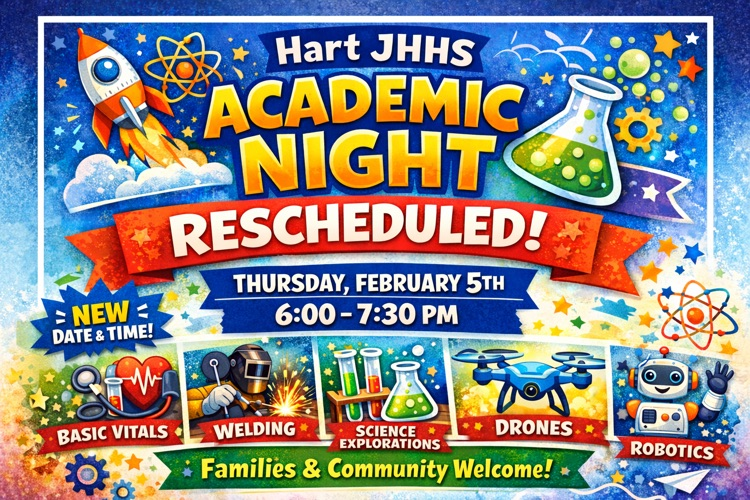 Academic Night Rescheduled