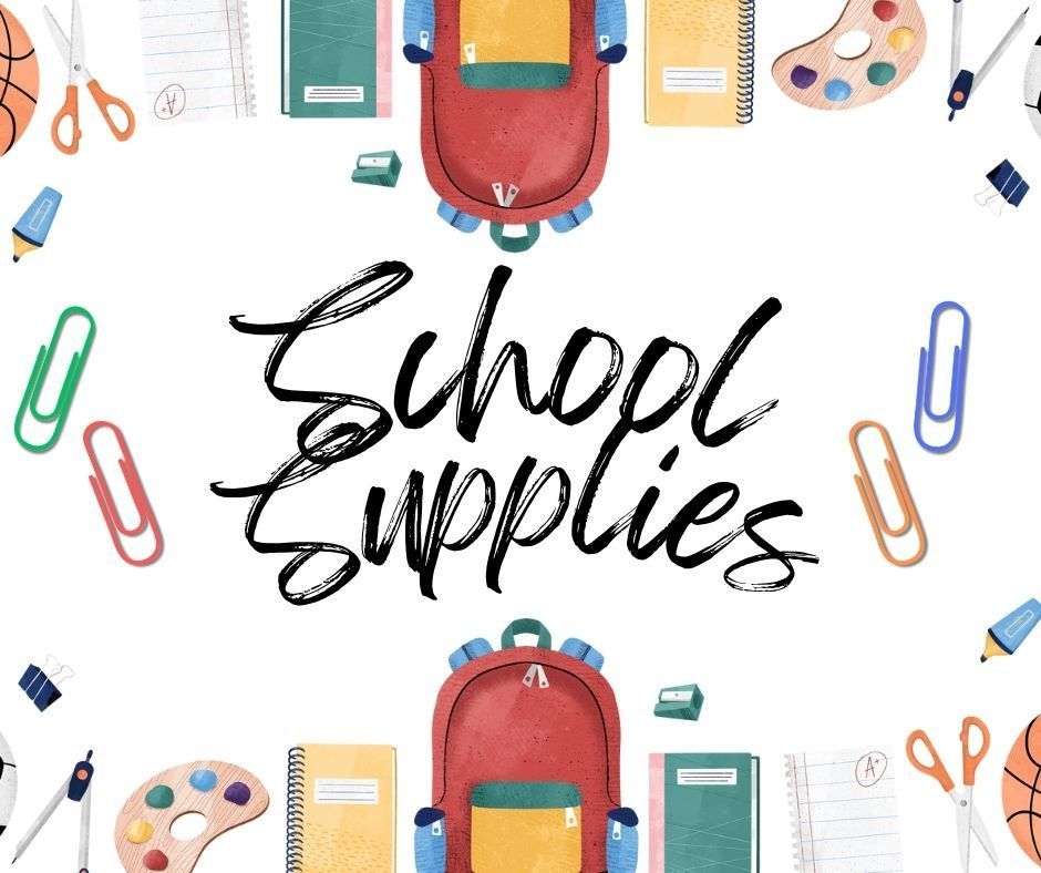 School Supplies List