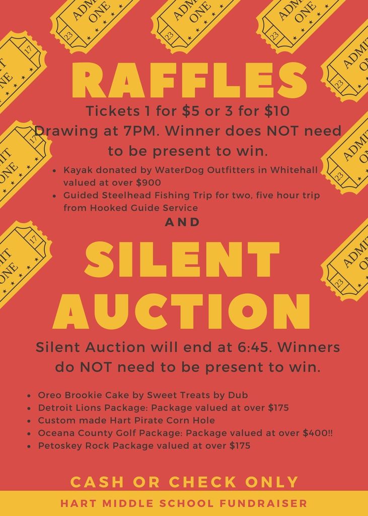 Raffle & Silent Auction Info