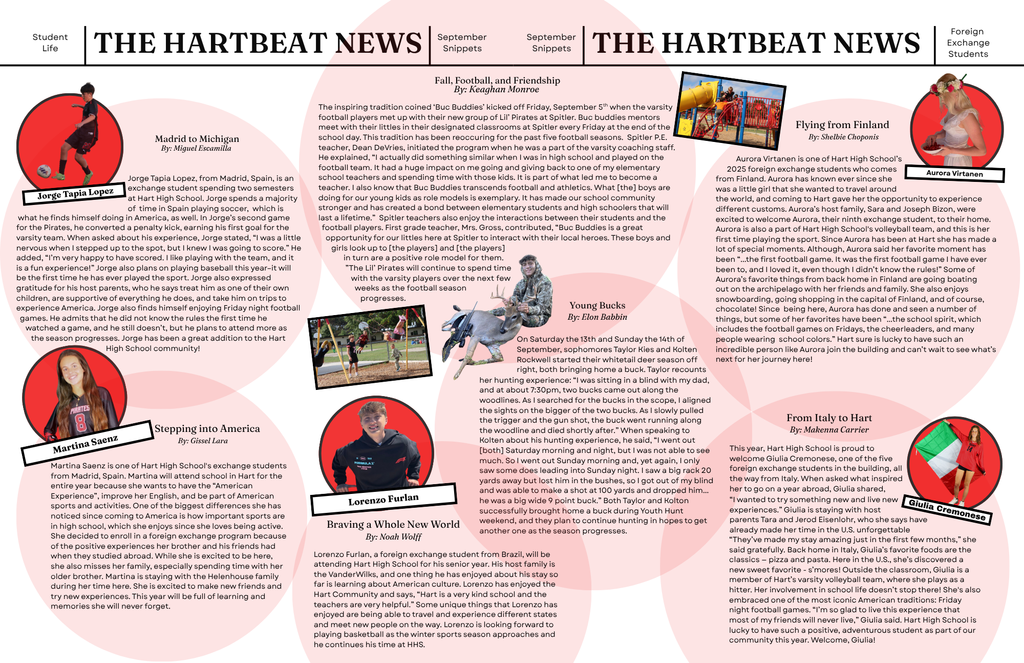 Hartbeat News - September Snippets