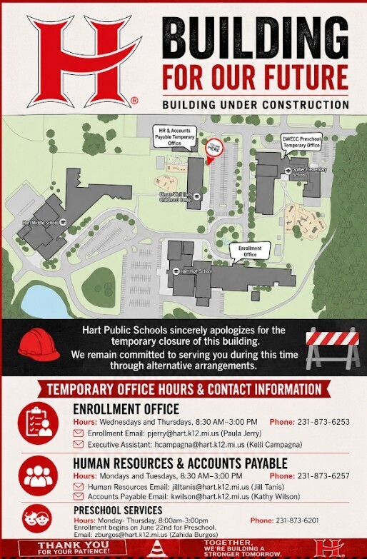 temporary office locations