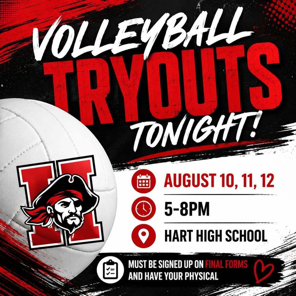 Volleyball tryouts for HHS