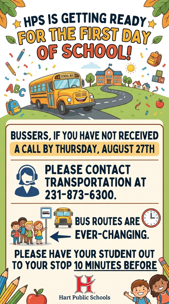 Transportation Reminder