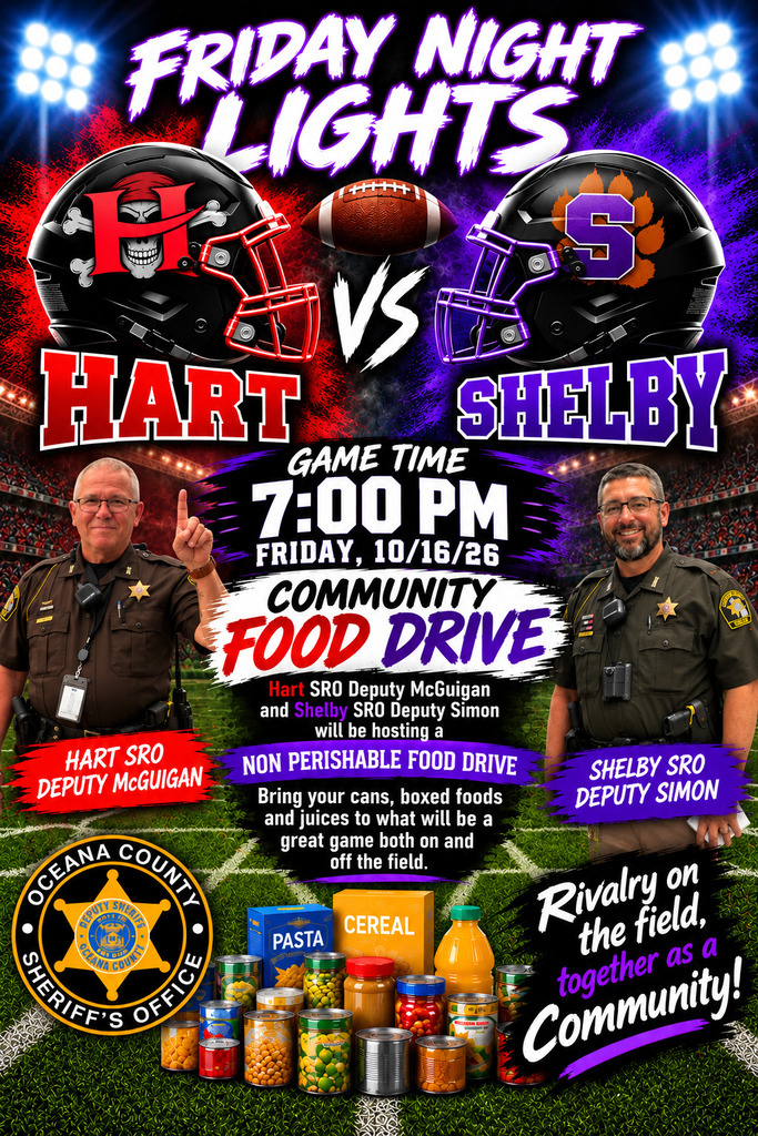 Hart vs. Shelby-canned food drive