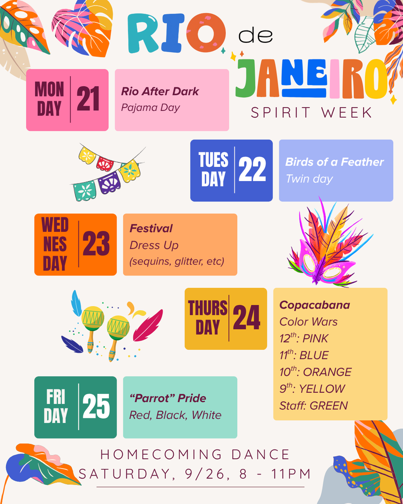 HOCO spirit week
