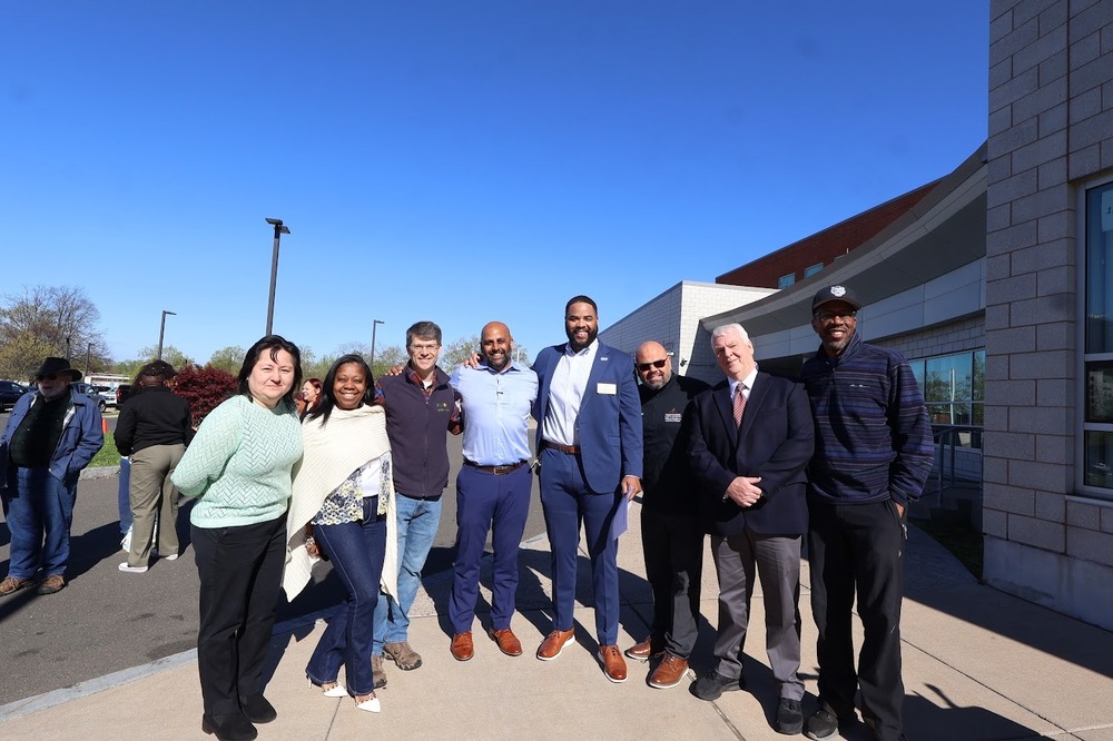 Arbor Day Tree Planting with KNOX at Global Communications Academy