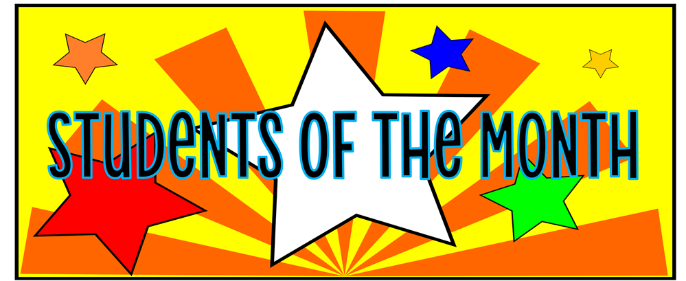 Students of the month